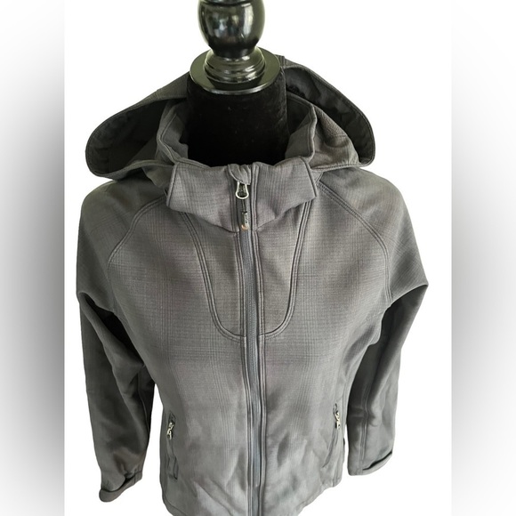 Avia Fleece Lined Full Zip Grey Jacket- Small - Picture 11 of 15